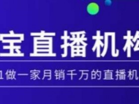 淘宝直播运营课：0基础速成MCN机构，月销千万实操秘籍-54创业网