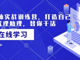 AI智能体训练营：手把手教你打造专属AI助理，高效自动化办公-54创业网