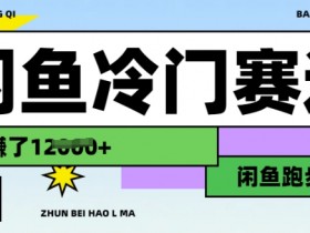 闲鱼跑步挣钱冷门赛道：有人月入1.2w，轻松赚钱秘籍-54创业网