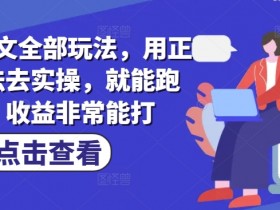 小说推文玩法大全：正确实操方法跑通流程，收益高能变现-54创业网