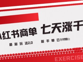 小红书商单2.0最新玩法：3天涨千粉+单日变现多张，新手必看爆款攻略-54创业网