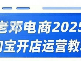 2025淘宝开店运营教程：直通车万相无界推广技巧，网店注册经营培训视频课程-54创业网