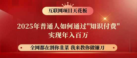 镰刀训练营：25年普通人如何靠知识付费年入百万？超级IP合伙人秘籍-54创业网