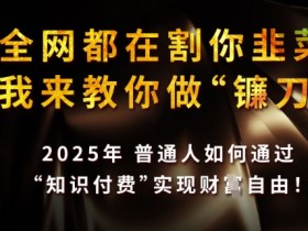 2025知识付费赚钱秘籍：普通人如何用知识变现实现财富自由？-54创业网
