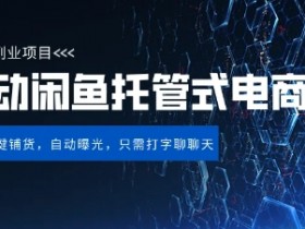 闲鱼全自动电商带货项目：单日稳定变现500+，三年实战经验揭秘-54创业网