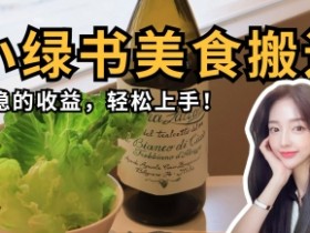 微信小绿书美食搬运：0基础月入过万，手把手教你轻松赚钱-54创业网