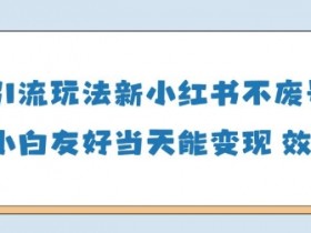 男粉引流变现新玩法：当天见效超简单，新手友好快速赚钱-54创业网