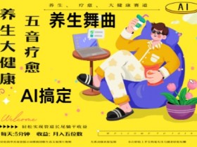 AI养生疗愈新风口：五音疗愈百万爆款，轻松月入5位数N种变现-54创业网