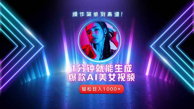 2025年AI短视频副业赚钱：零基础打造爆款账号全攻略-54创业网